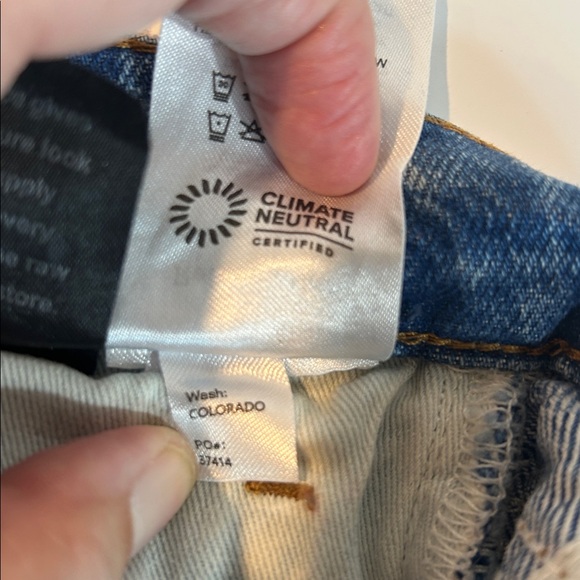 Reformation Cynthia High Rise Straight Jeans in Colorado Wash - Picture 14 of 16